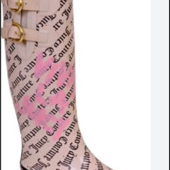 Juicy Couture Rain Boots (Size 11 Women)
Never worn! 
Have remained in storage. - Picture 1 of 3
